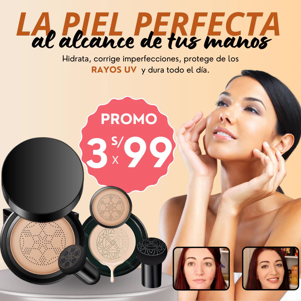 NUEVA BASE COREANA CUSHION SKIN PRO