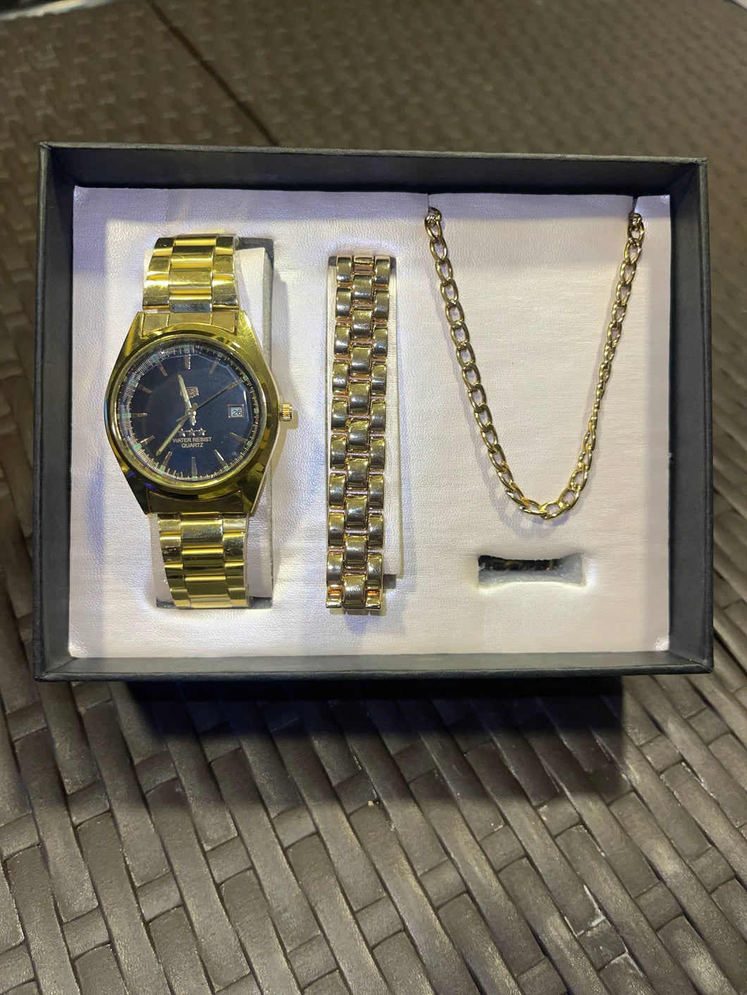 NUEVO SET 3 EN 1 DORADO